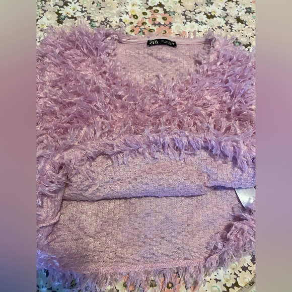 Zara feather top - Picture 9 of 9